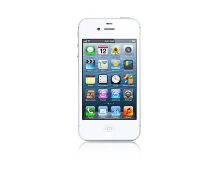 Apple-iPhone 4S - 16 GB-White